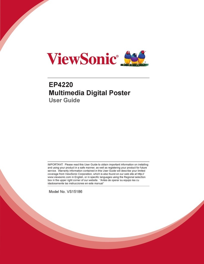 ViewSonic EP4220 User manual