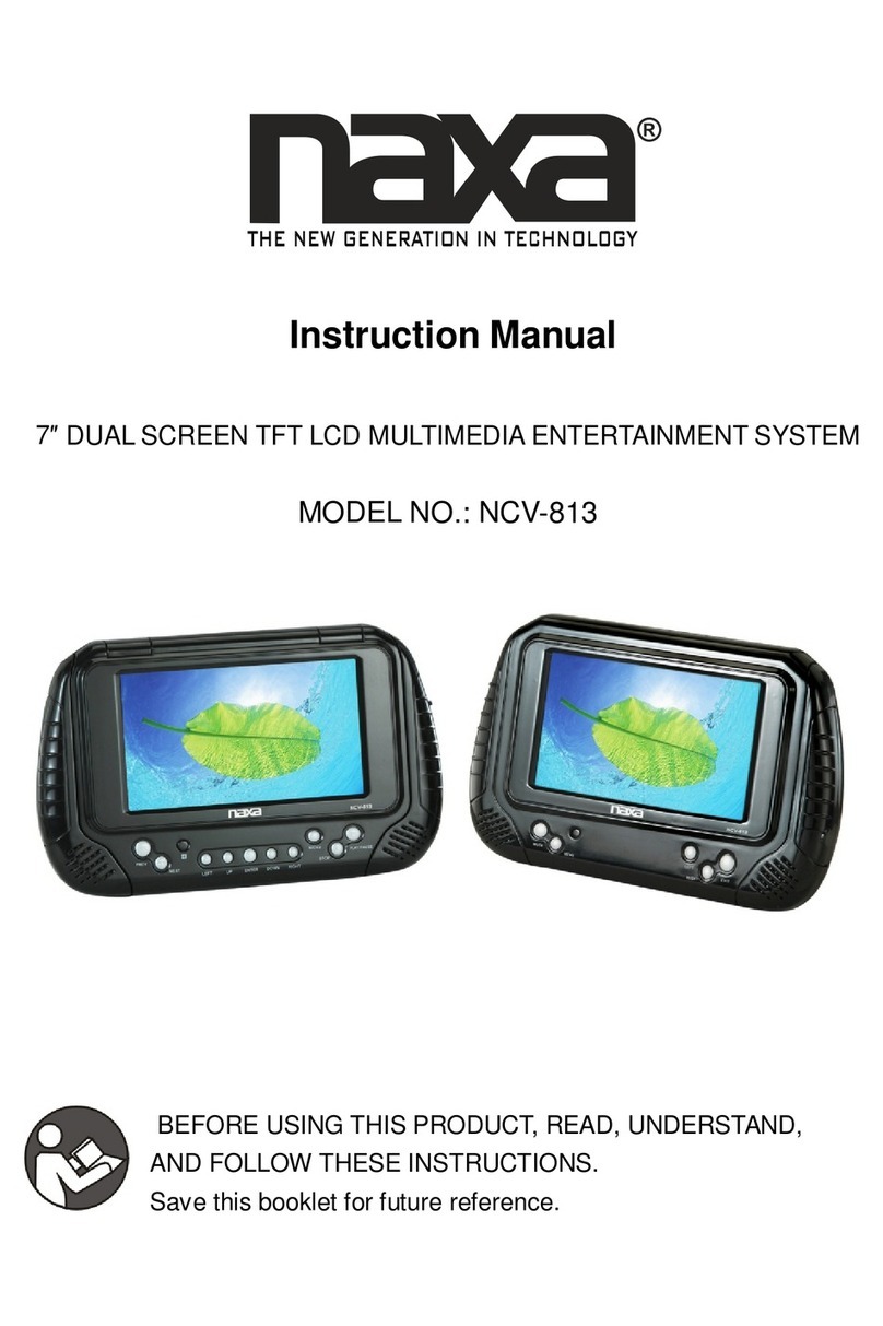Naxa NCV-813 User manual