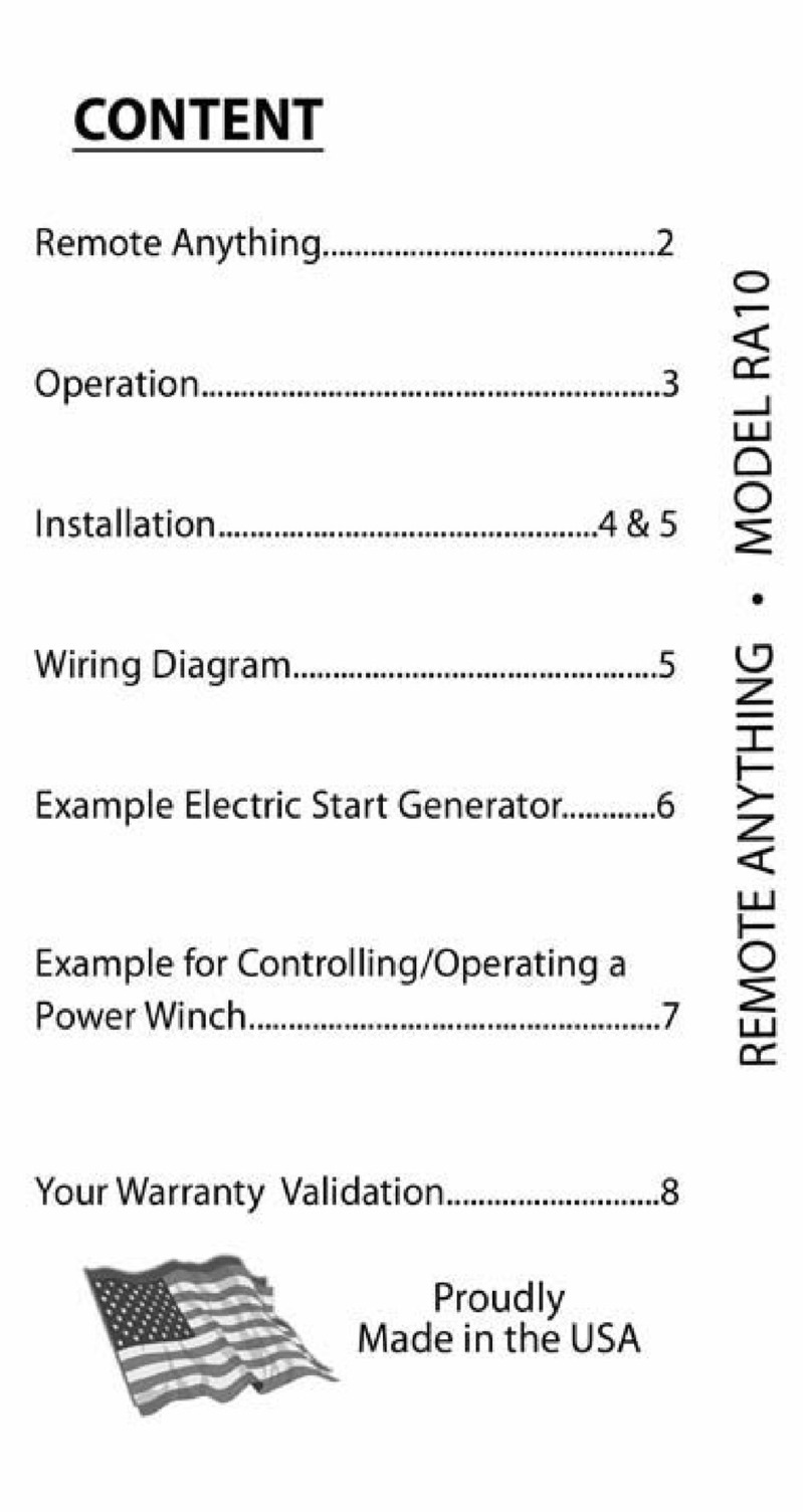 Bulldog Security RA10 user guide