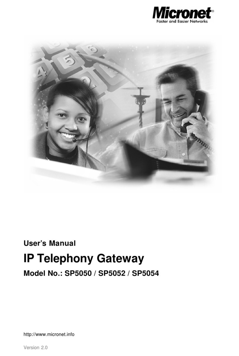 MicroNet SP5050 user manual