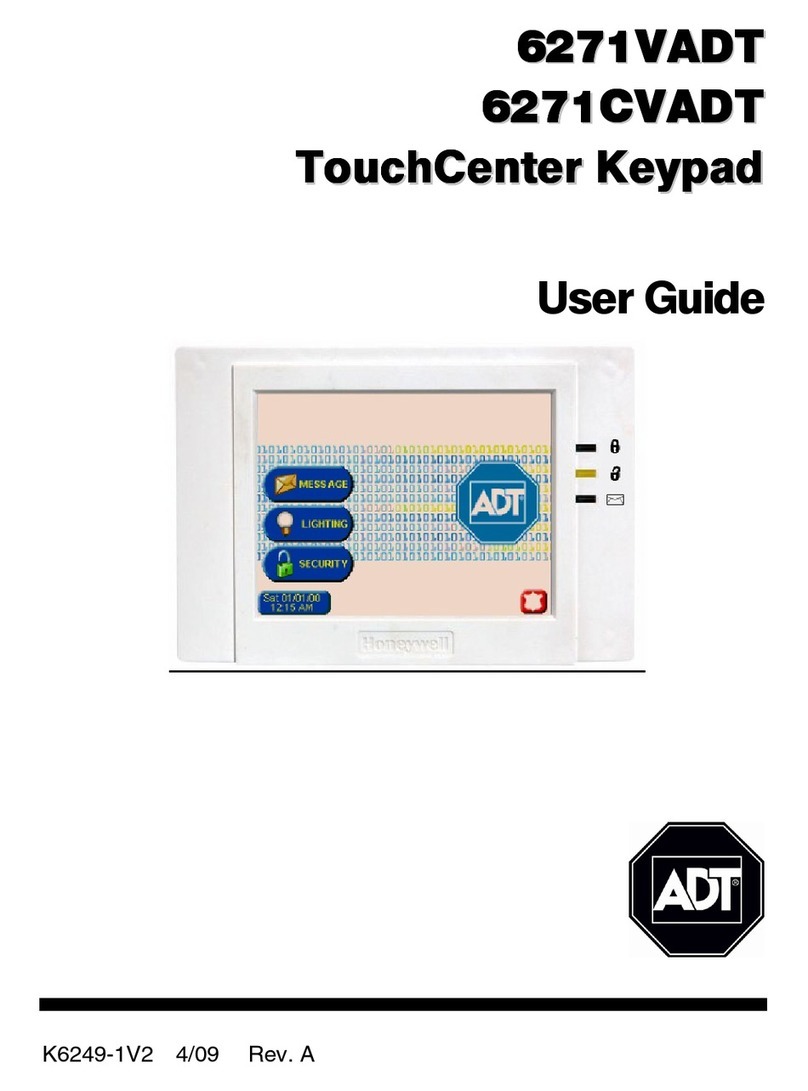 ADT 6271VADT User manual