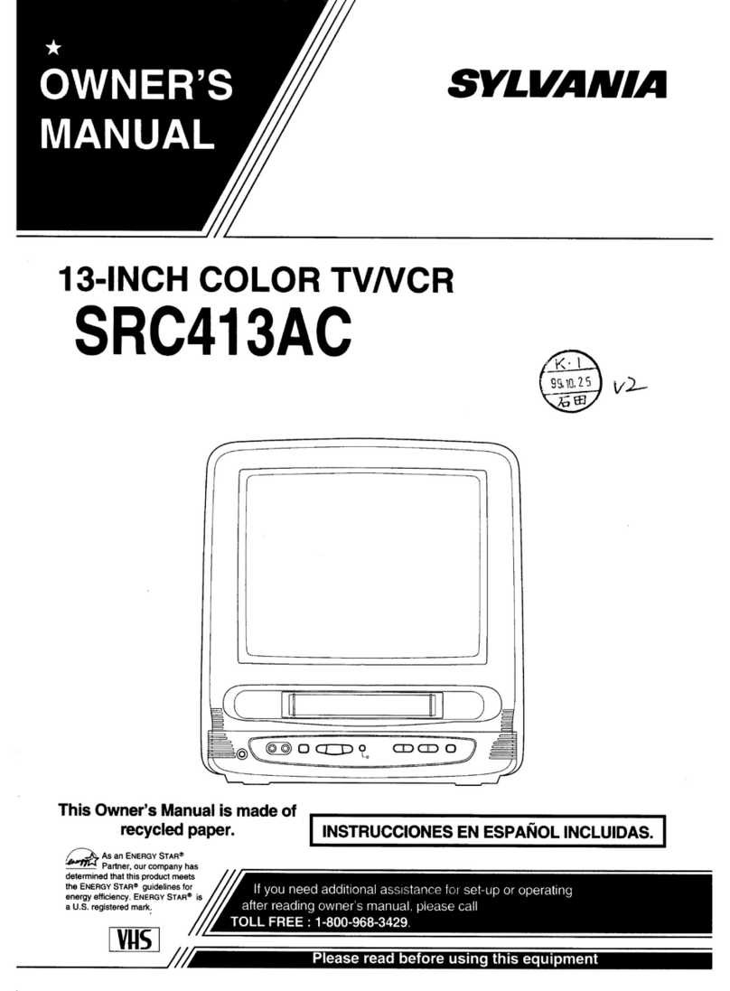 Sylvania SRC413AC User manual