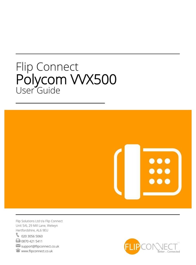 Polycom Integra VVX 500 User manual