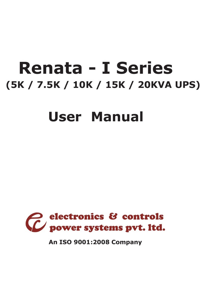 EandCPower Renata - I Series user manual