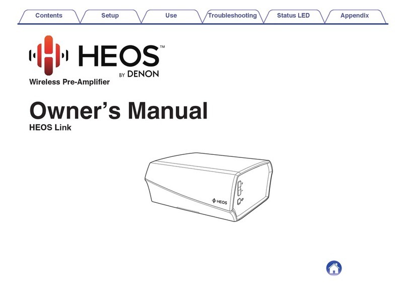 HEOS Link owner's manual