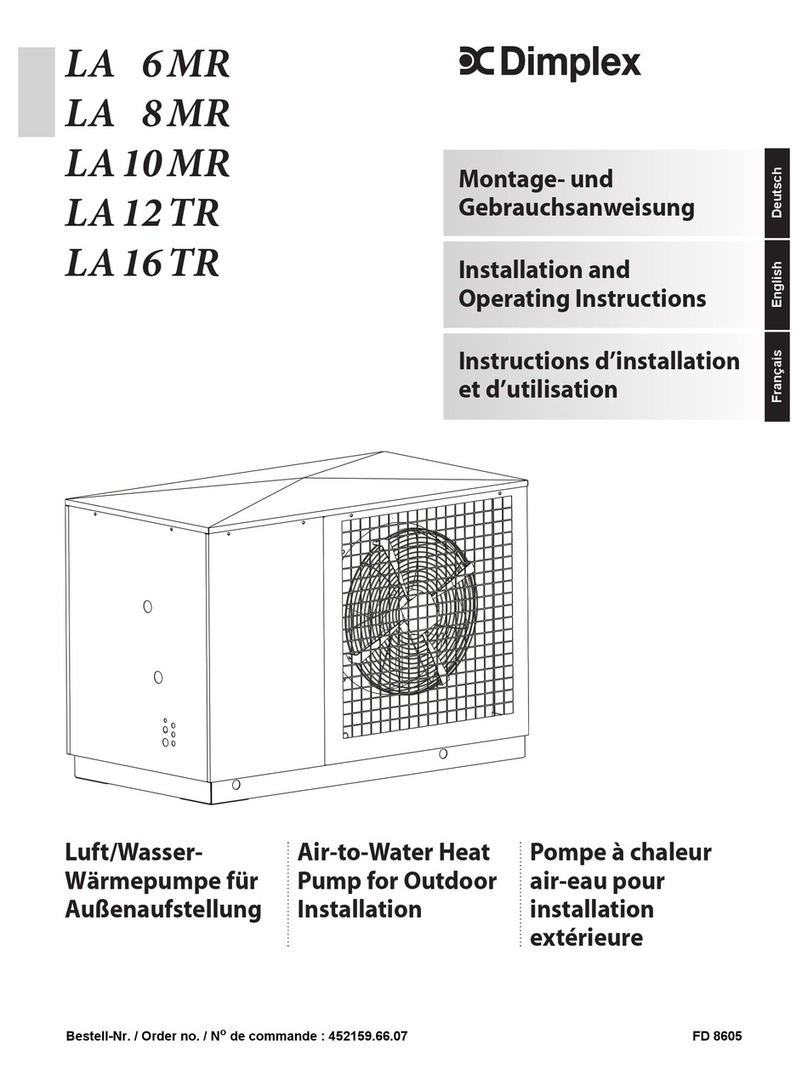 Dimplex LA 6MR User manual Dimplex LA 6MR User manual