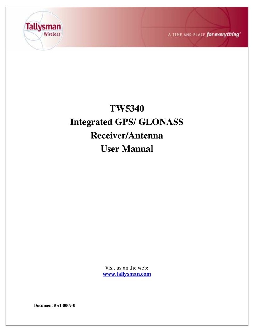 Tallysman TW5340 user manual