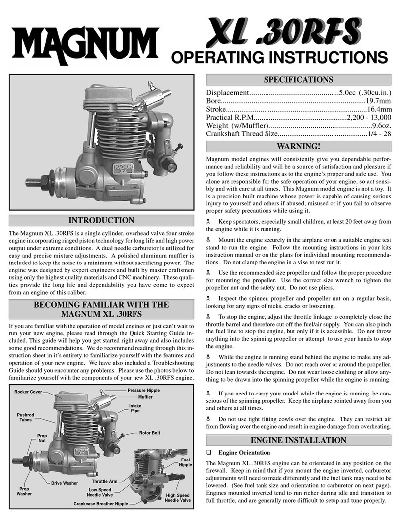 Magnum XL .30RFS operating instructions