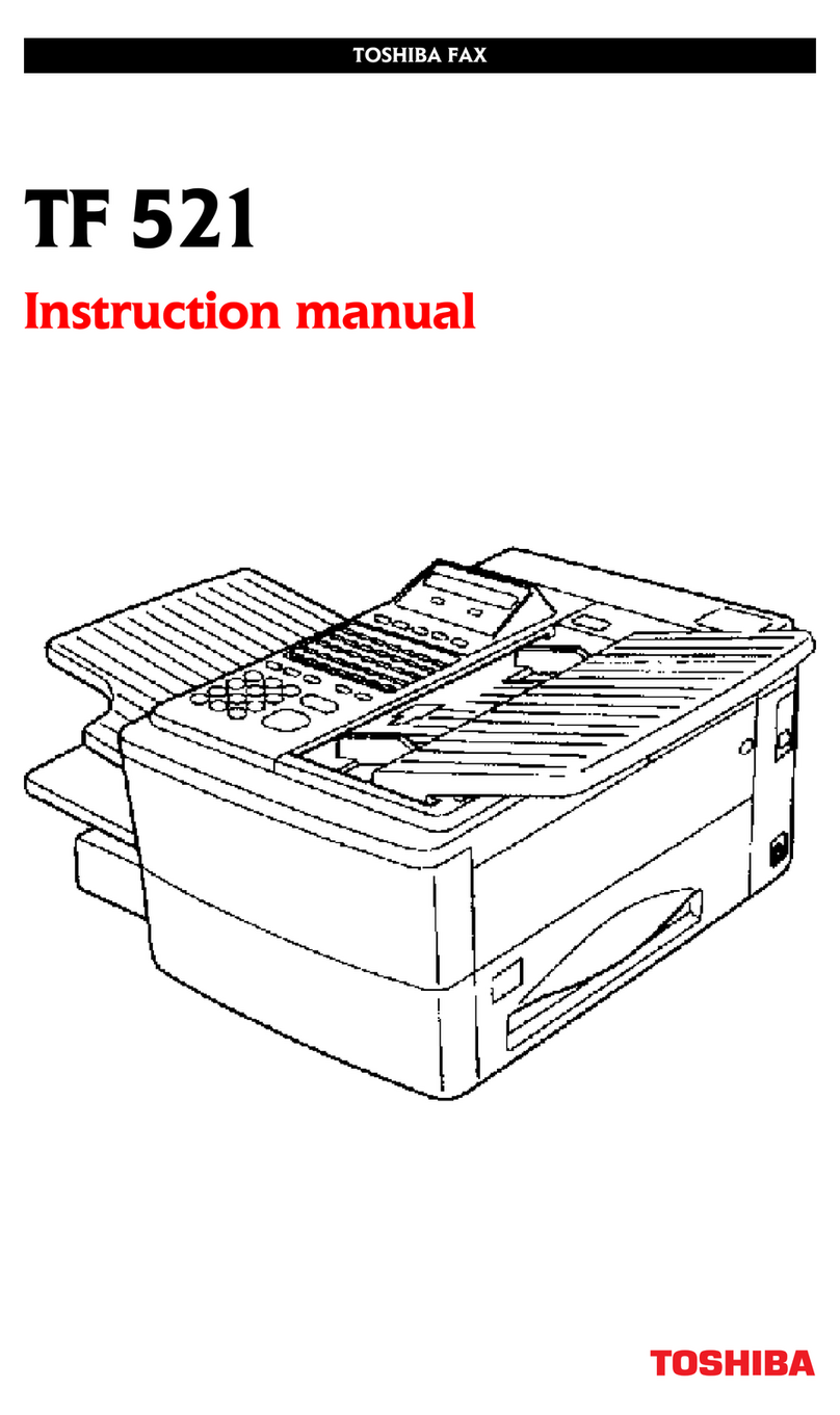 Toshiba TF 521 User manual