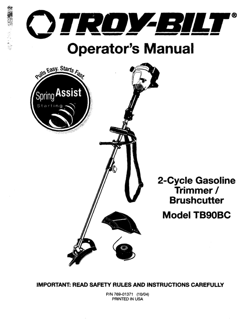 Troy-Bilt TB90BC User manual