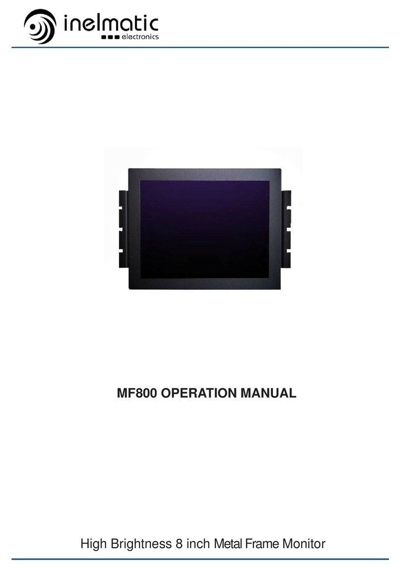 Inelmatic MF800 Operation manual
