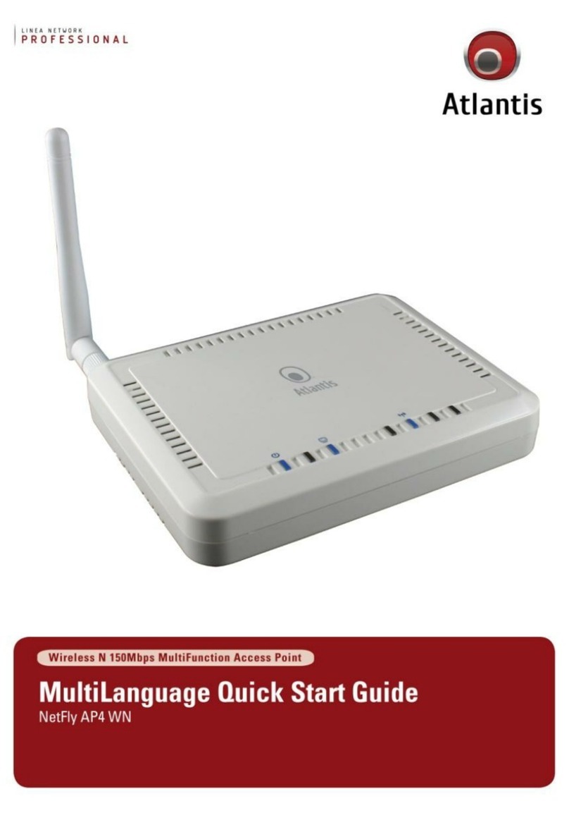 Atlantis NetFly AP4 WN User manual