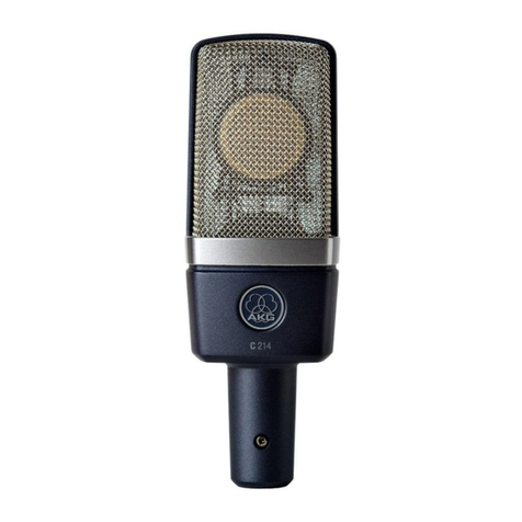 AKG C 214 User instructions