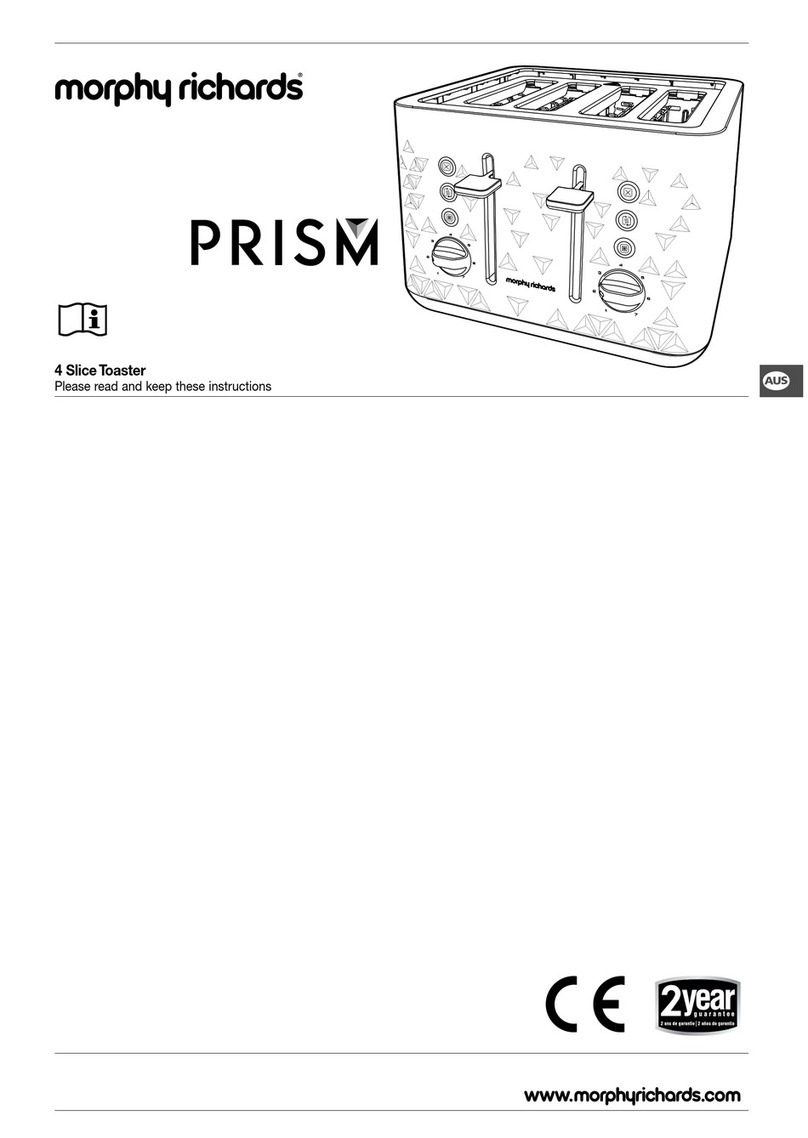 Morphy Richards PRISM Instructions for use