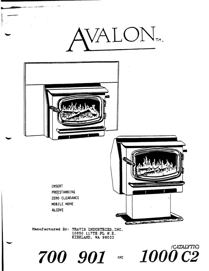 Avalon 700 B-Vent User manual