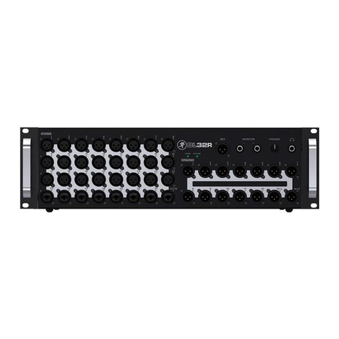 Mackie DL32R quick start guide