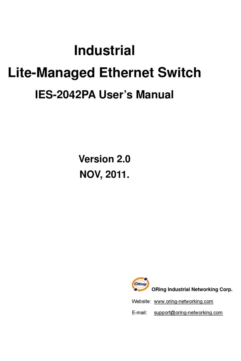 ORiNG IES-2042PA user manual
