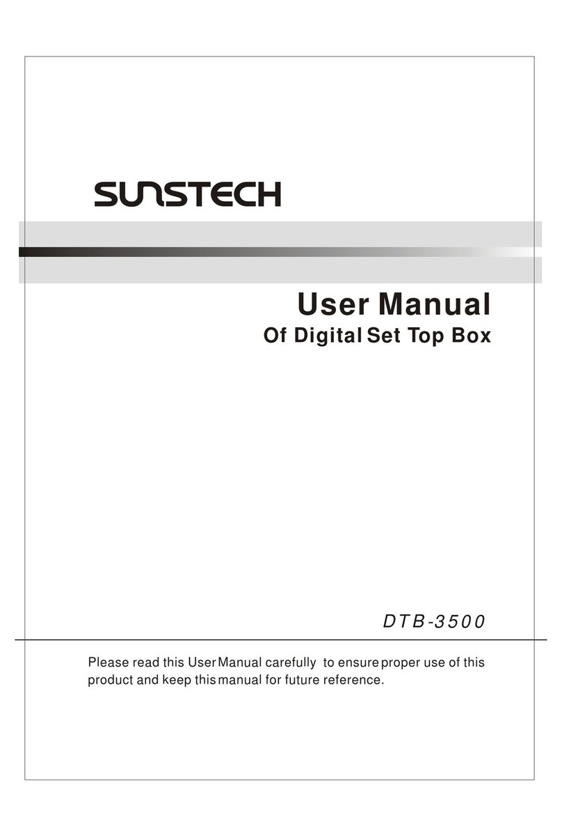 Sunstech DTB-3500 user manual