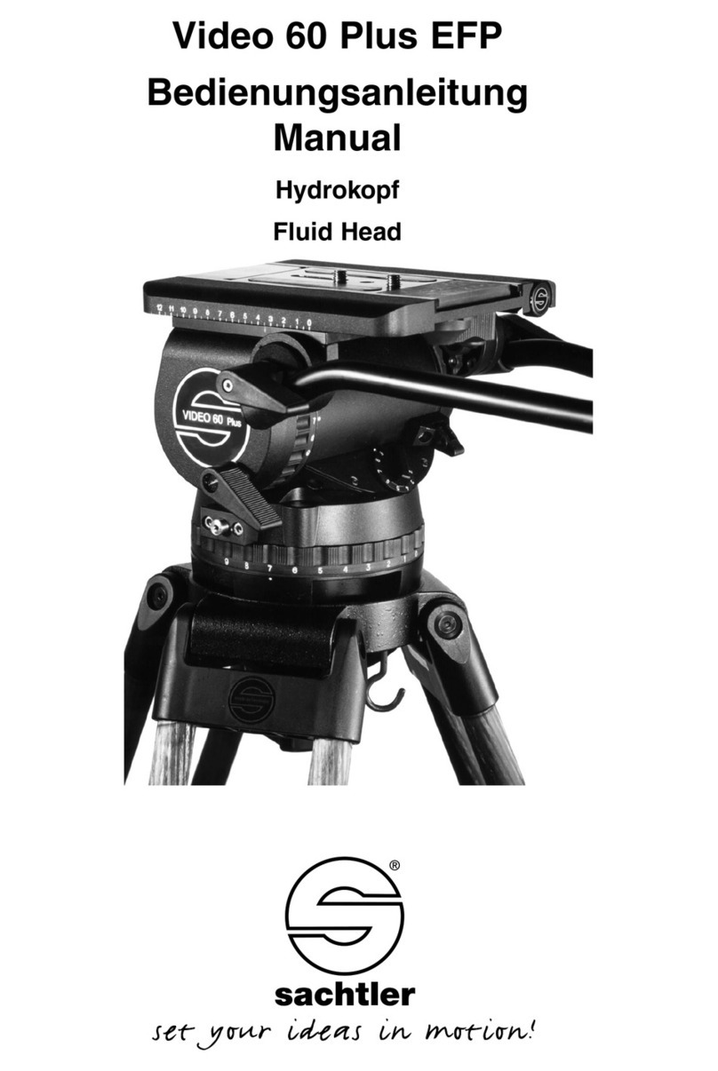 Sachtler Video 60 Plus EFP user manual