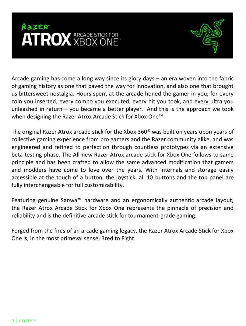 Razer ATROX User manual