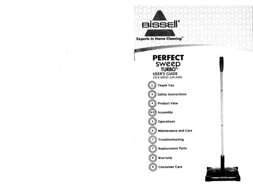 Bissell Perfect Sweep Turbo 29L9 Series user guide