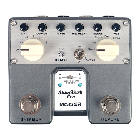 Mooer ShimVerb Pro owner's manual