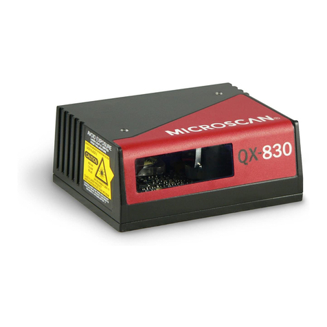 Microscan QX-830 User manual
