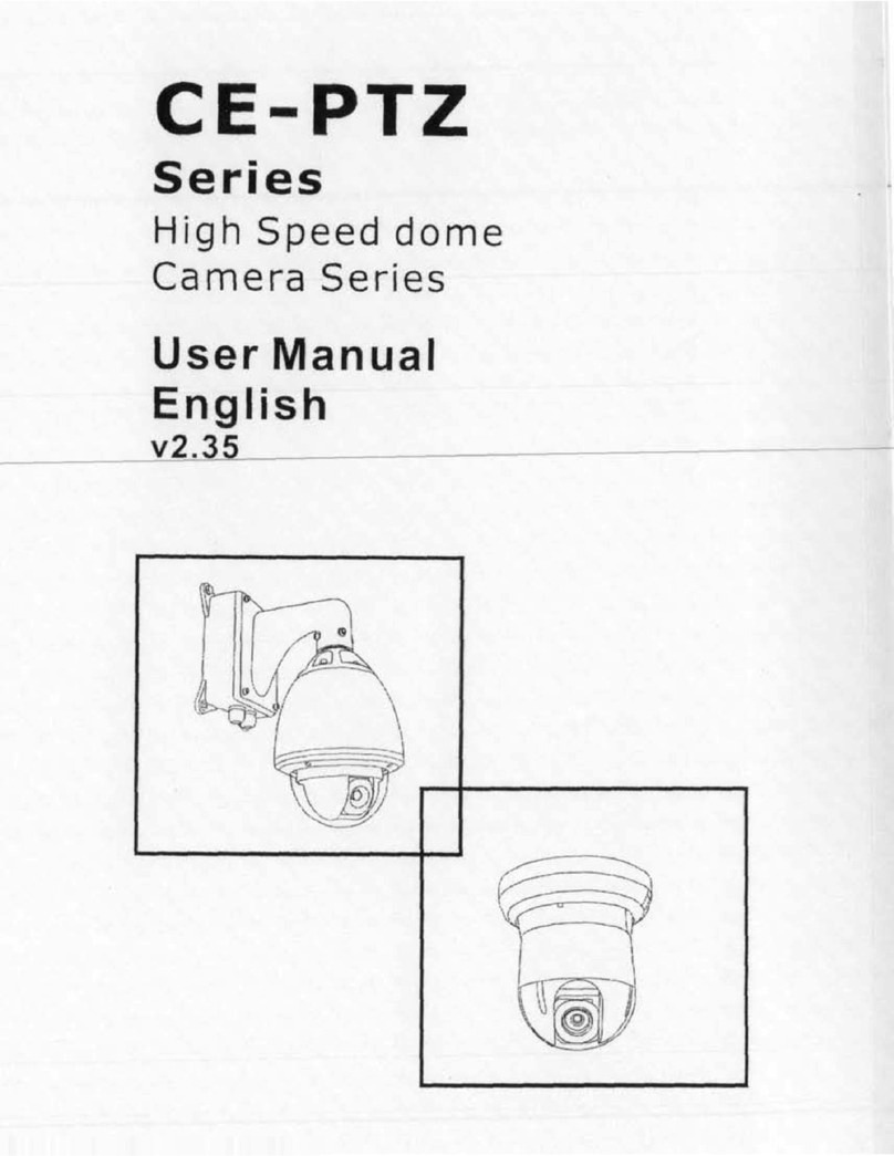 Clinton Electronics CE-PTZ series User manual