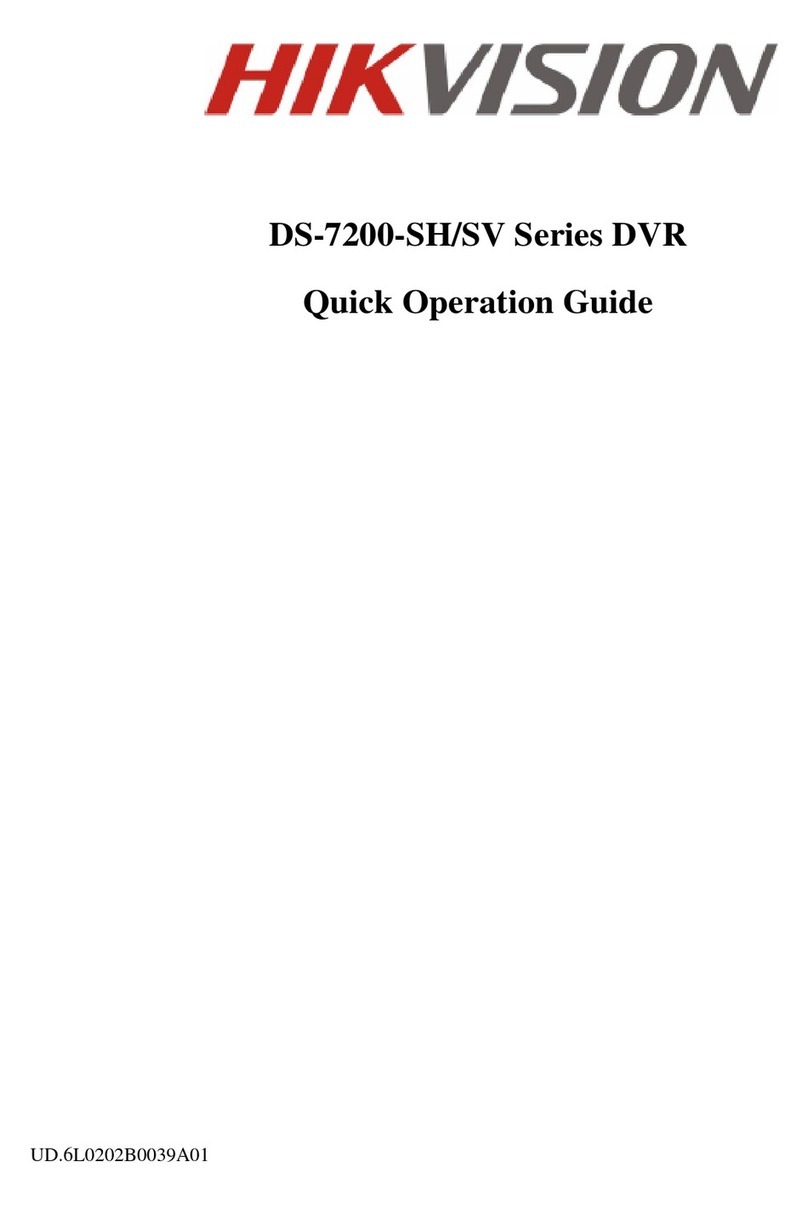 HIK VISION DS-7200-SH User guide