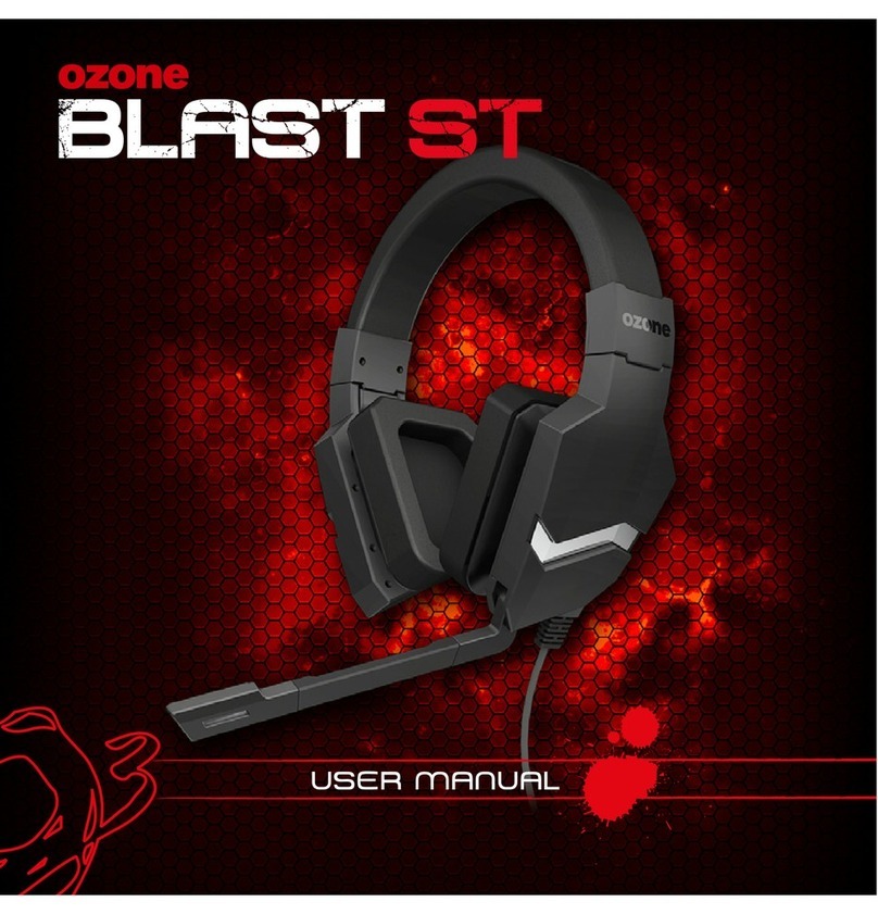 Ozone Blast ST User manual
