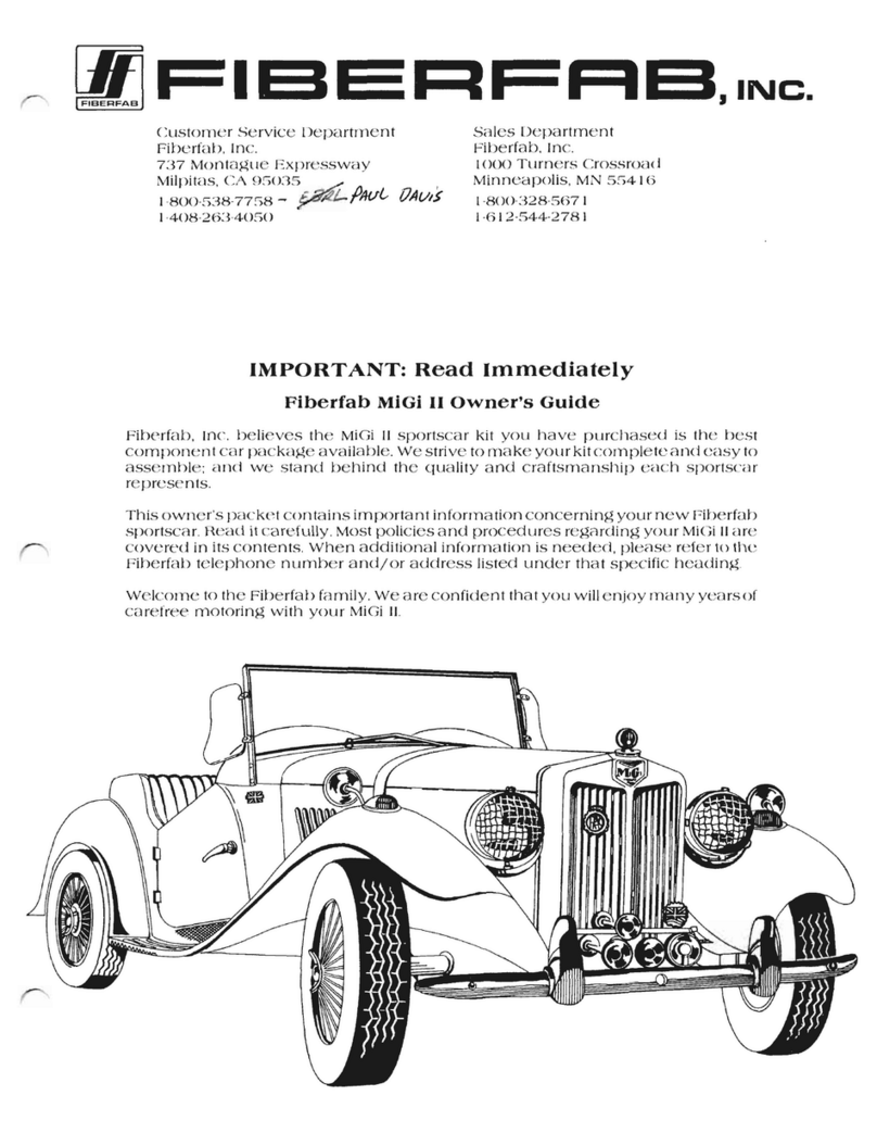 Fiberfab Migi II User manual