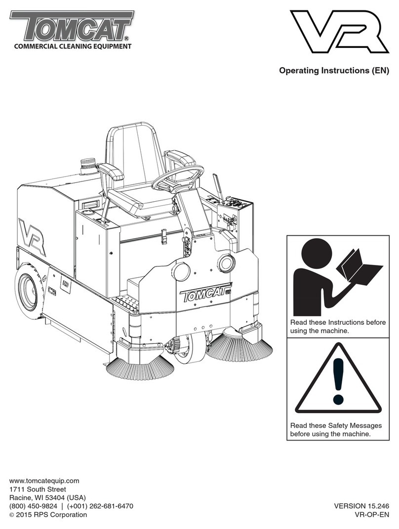 Tomcat VR operating instructions