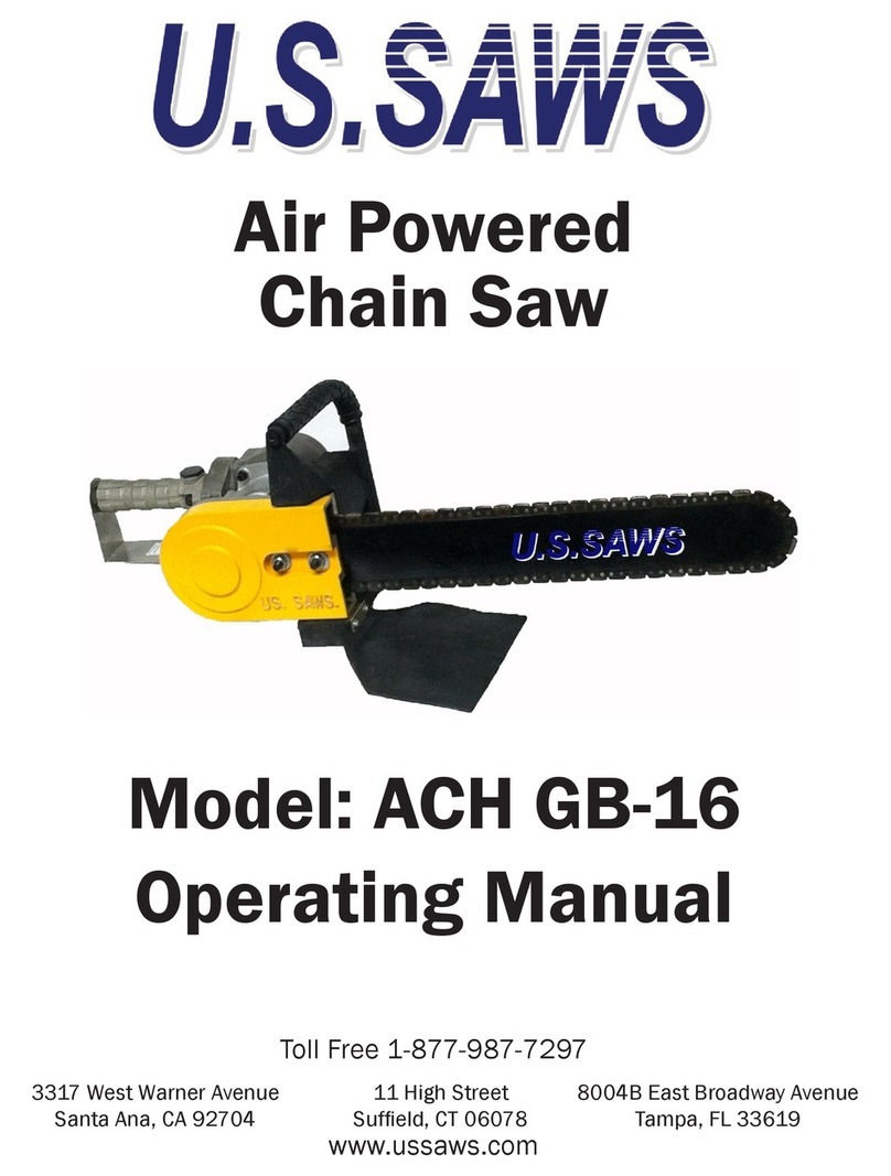 U.S.SAWS ACH GB-16 operating manual