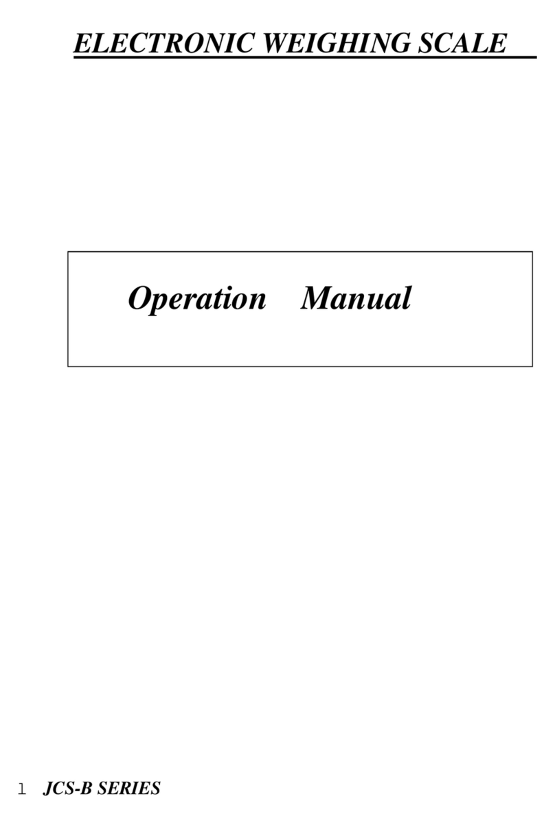 Yousheng JCS-B SERIES Operation manual
