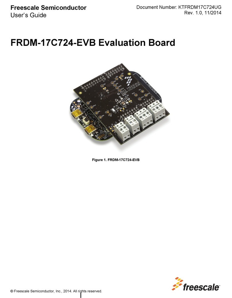 Freescale Semiconductor FRDM-17C724-EVB User manual Freescale Semiconductor FRDM-17C724-EVB User manual