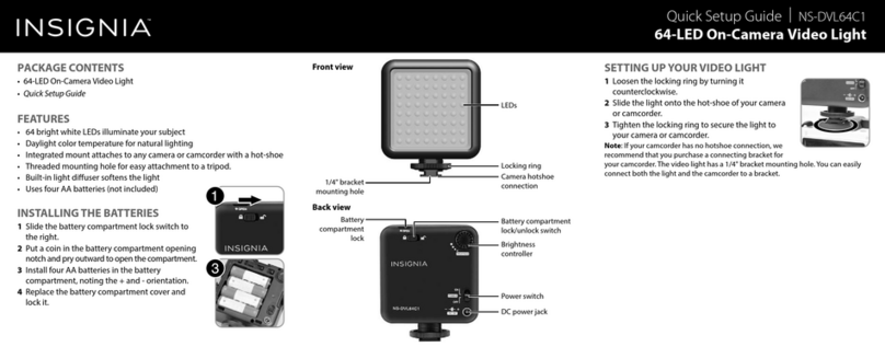 Insignia NS-DVL64C1 quick start guide