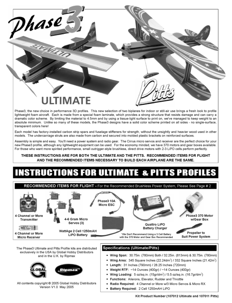 Global Hobby Phase 3 Ultimate User manual