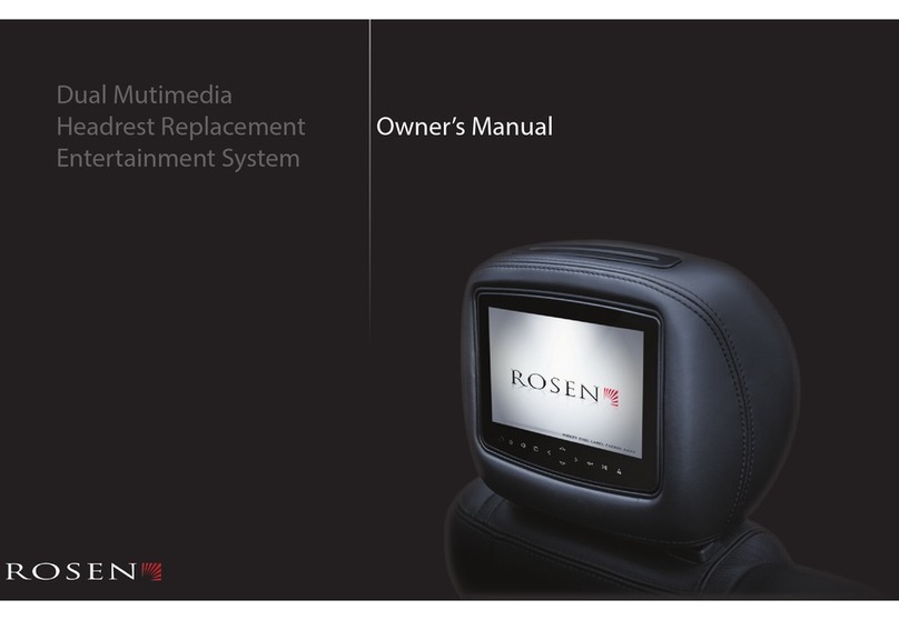 Rosen AV7950H owner's manual
