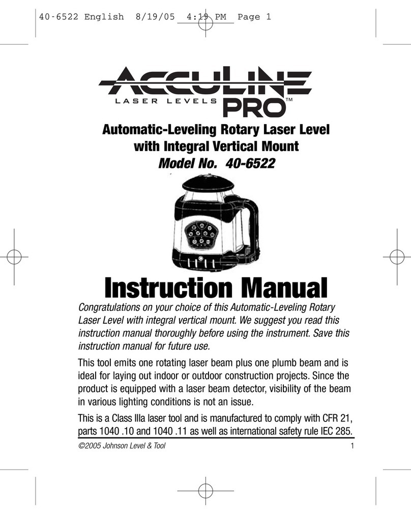 AccuLine PRO 40-6522 instruction manual