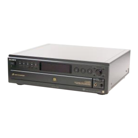 Sony SCD-C222ES - Es Series 5 Disc User manual
