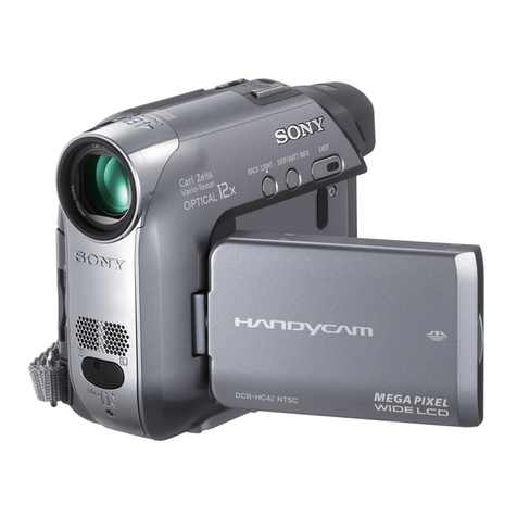 Sony Handycam DCR-HC39E User manual
