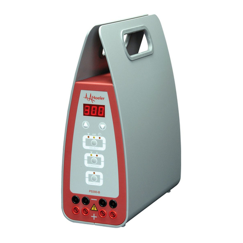Hoefer PS300B user manual
