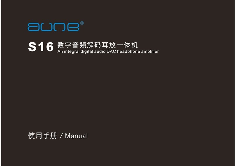 AUNE S16 User manual