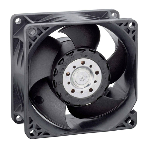 Ebmpapst 8214 J/2H4P User manual