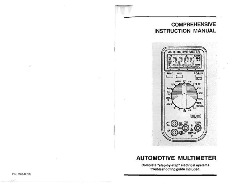 General tools DAMP3505 instruction manual