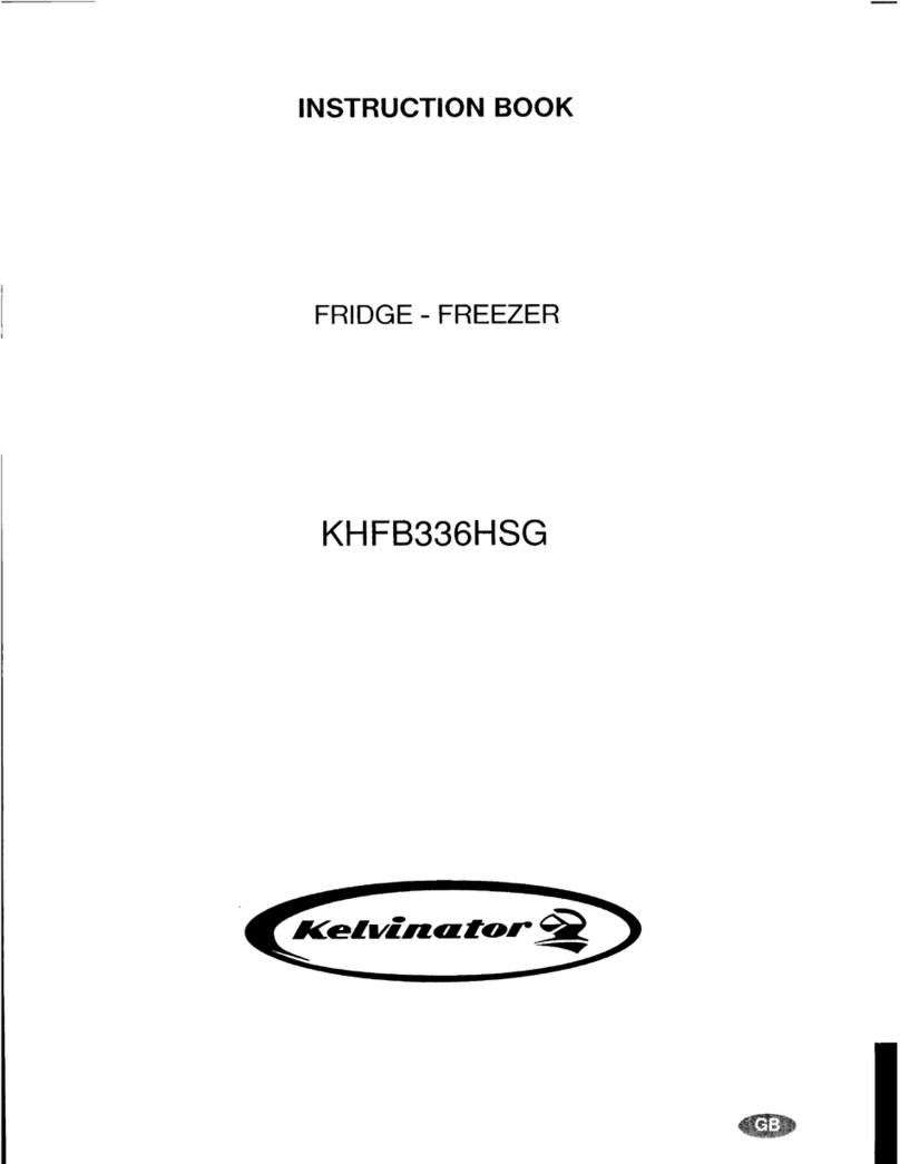 Kelvinator KHFB336HSG Instruction book