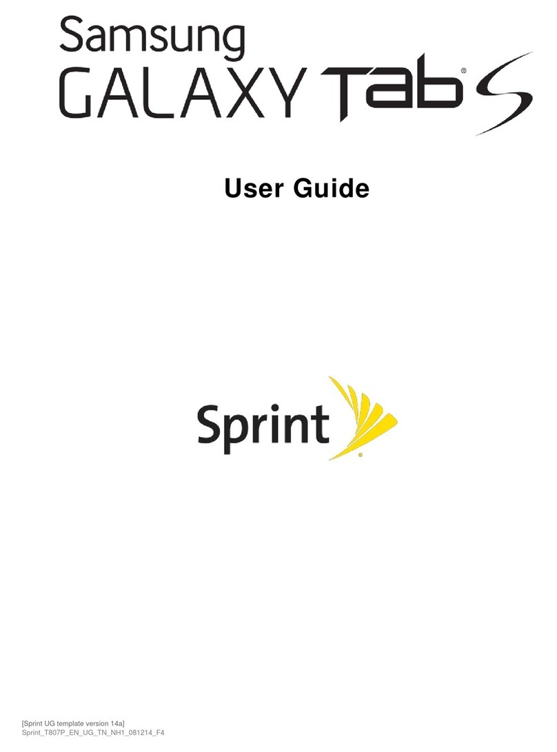 Samsung Galaxy Tab S User manual