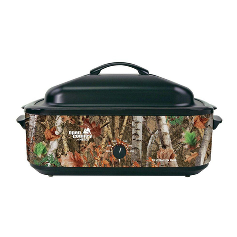Nesco Open Country Care/use and recipe guide Nesco Open Country Care/use and recipe guide