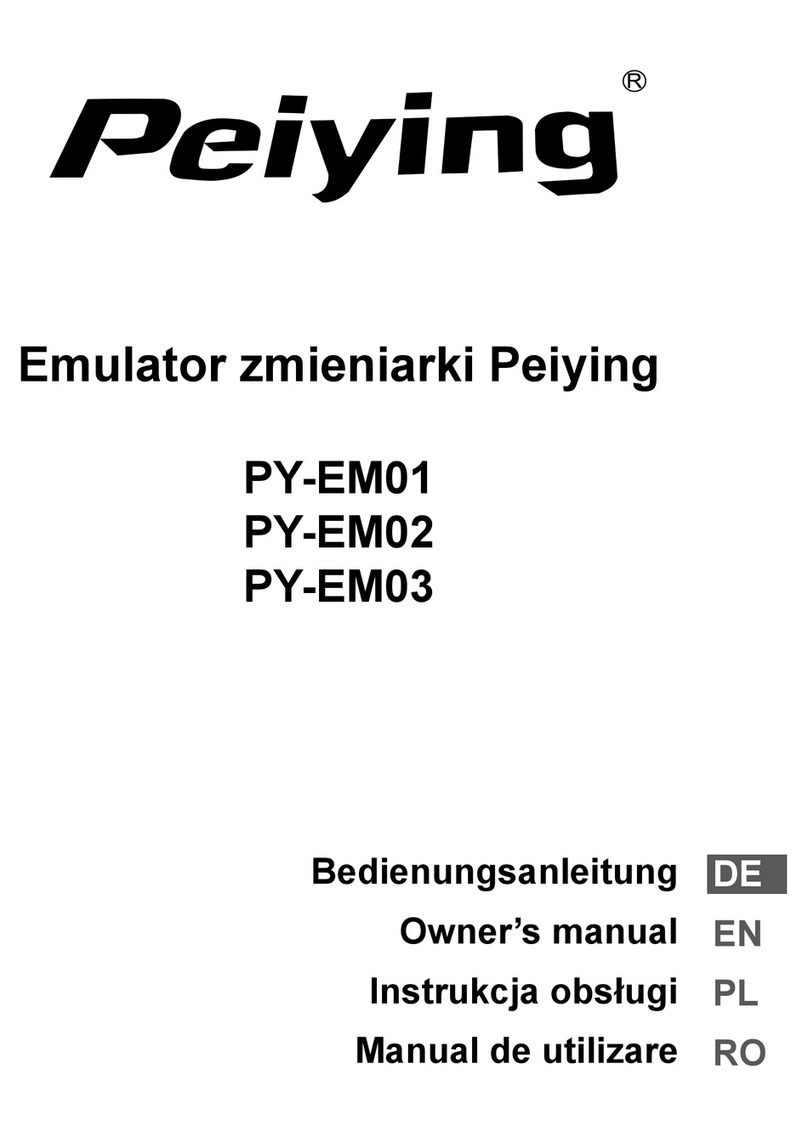 Peiying PY-EM01 owner's manual