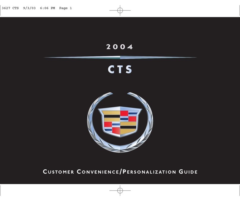 Cadillac ESCALADE ESV 2004 User manual